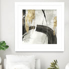 Black Ink I Gold Version by Pi Studio on GIANT ART - yellow mixed media