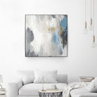 Gray Days II by Pi Studio on GIANT ART - blue mixed media