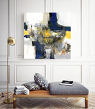 Round Trip I by Pi Studio on GIANT ART - yellow mixed media