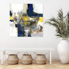 Round Trip I by Pi Studio on GIANT ART - yellow mixed media