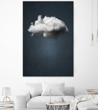 WAITING MAGRITTE by Paolo Bordegoni on GIANT ART - blue digital painting