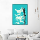 Optimist by matheus lopes on GIANT ART - blue digital drawing