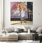 This Year Buy Her Diamonds by charles sinklier on GIANT ART - fuchsia digital painting