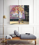 This Year Buy Her Diamonds by charles sinklier on GIANT ART - fuchsia digital painting