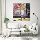 This Year Buy Her Diamonds by charles sinklier on GIANT ART - fuchsia digital painting