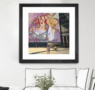 This Year Buy Her Diamonds by charles sinklier on GIANT ART - fuchsia digital painting