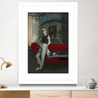 The Girl and Her Old Man's Ride by charles sinklier on GIANT ART - gray digital painting