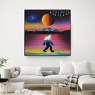 Bigfoot by Lori Andrews on GIANT ART - white photo illustration