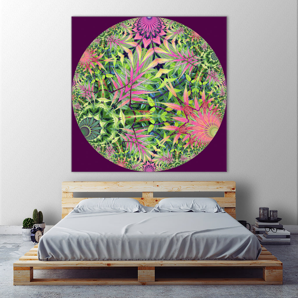 Hyperbolic Jungle by Digital Crafts on GIANT ART - green digital painting