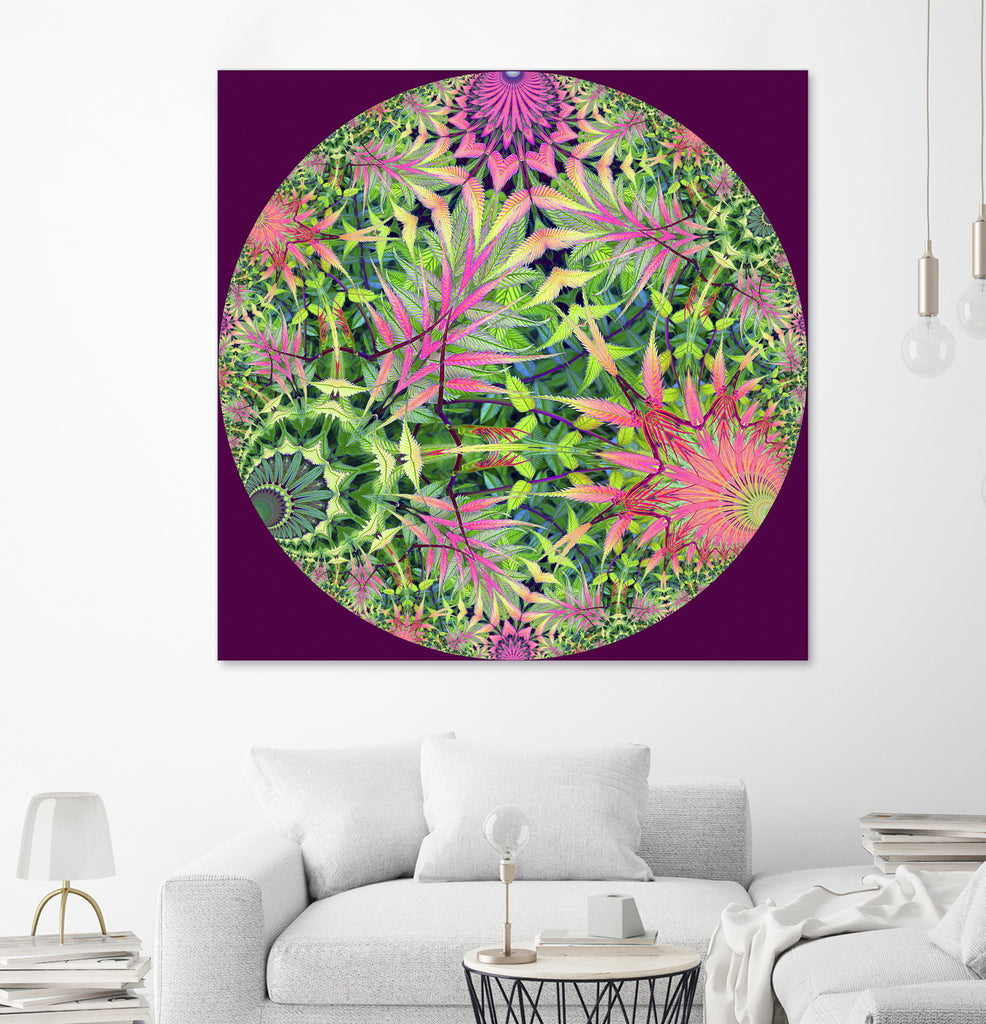 Hyperbolic Jungle by Digital Crafts on GIANT ART - green digital painting