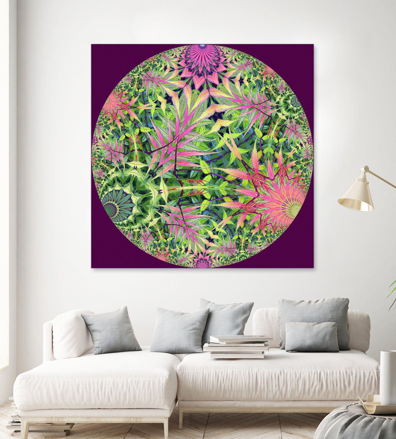 Hyperbolic Jungle by Digital Crafts on GIANT ART - green digital painting