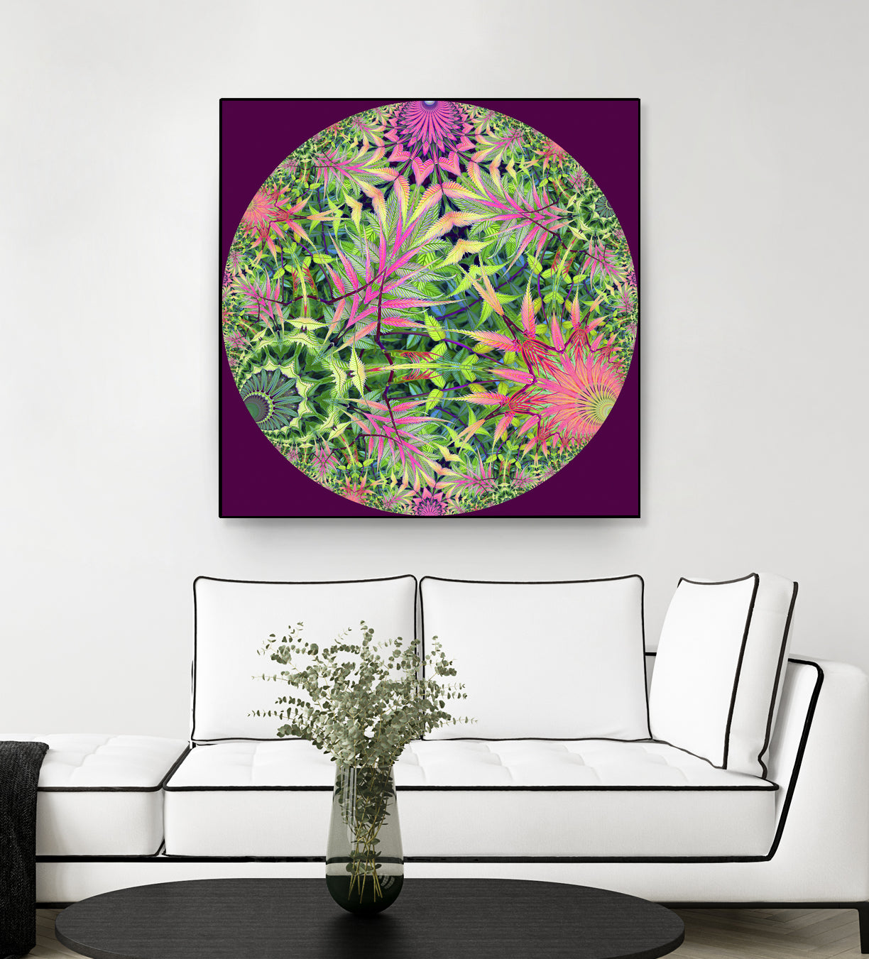 Hyperbolic Jungle by Digital Crafts on GIANT ART - green digital painting