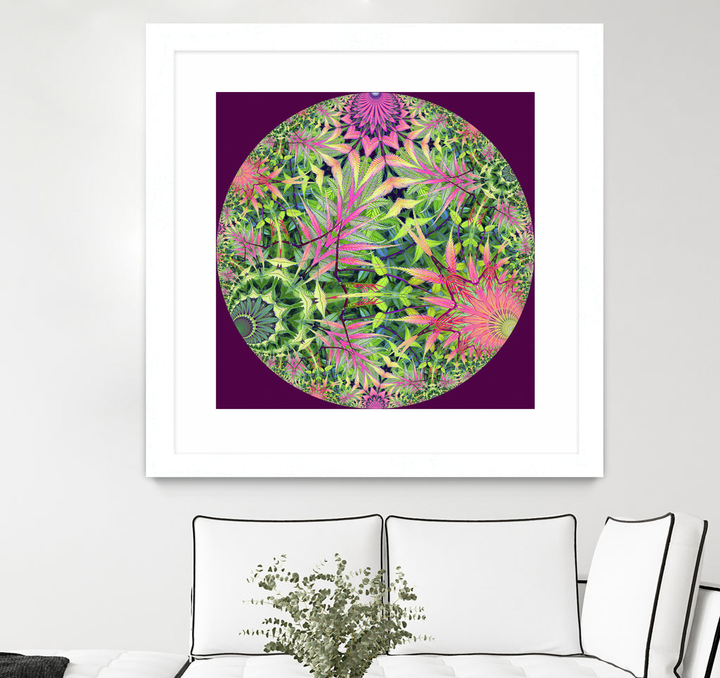 Hyperbolic Jungle by Digital Crafts on GIANT ART - green digital painting