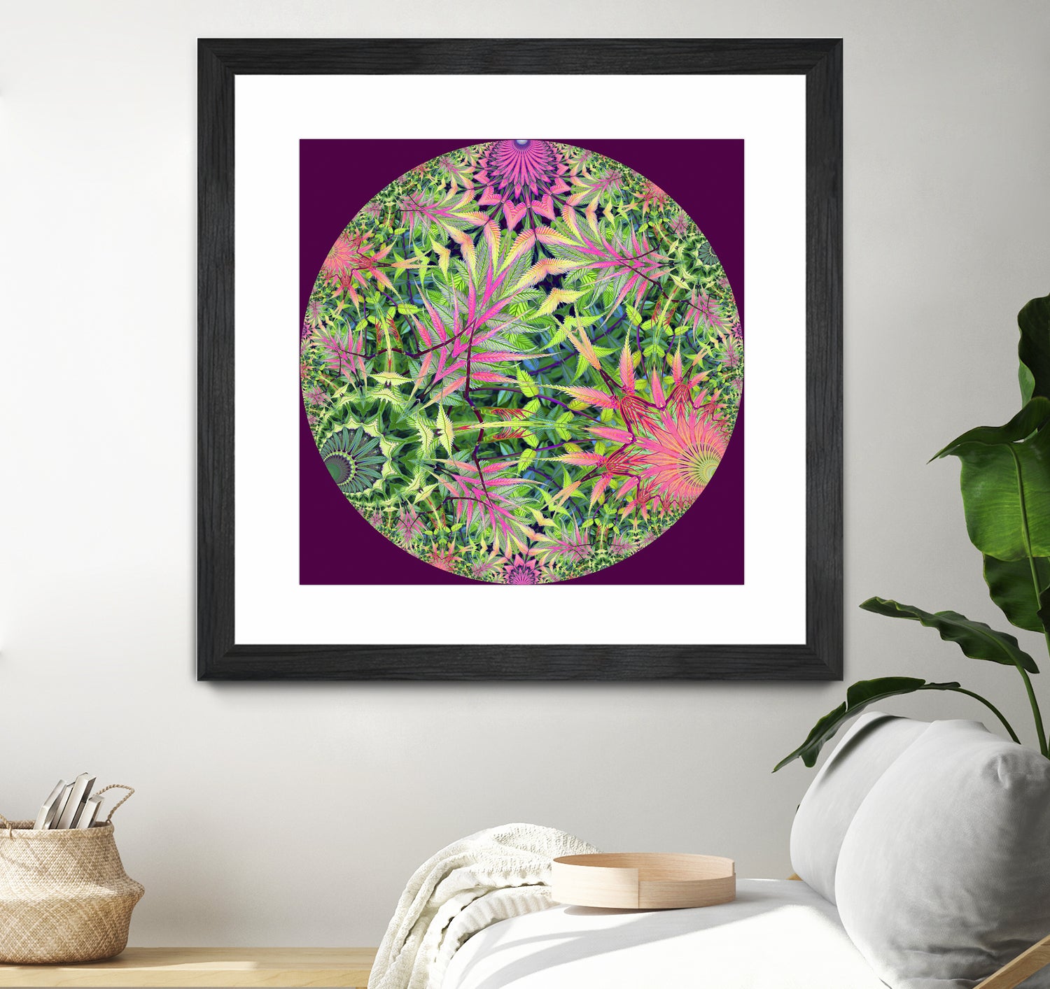 Hyperbolic Jungle by Digital Crafts on GIANT ART - green digital painting