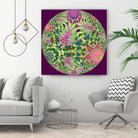 Hyperbolic Jungle by Digital Crafts on GIANT ART - green digital painting