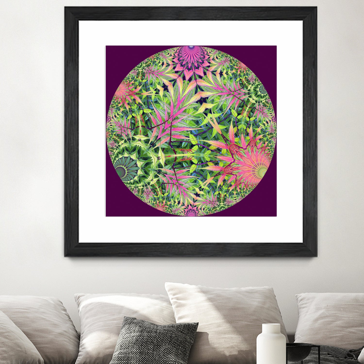 Hyperbolic Jungle by Digital Crafts on GIANT ART - green digital painting