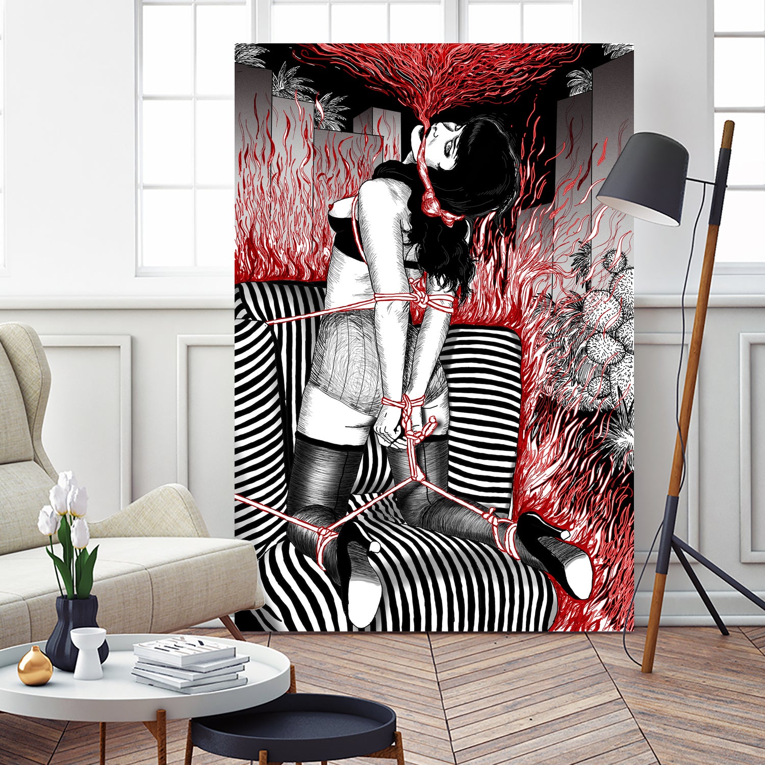 My Own Private Alcatraz by Petra Brnardic on GIANT ART - white digital painting