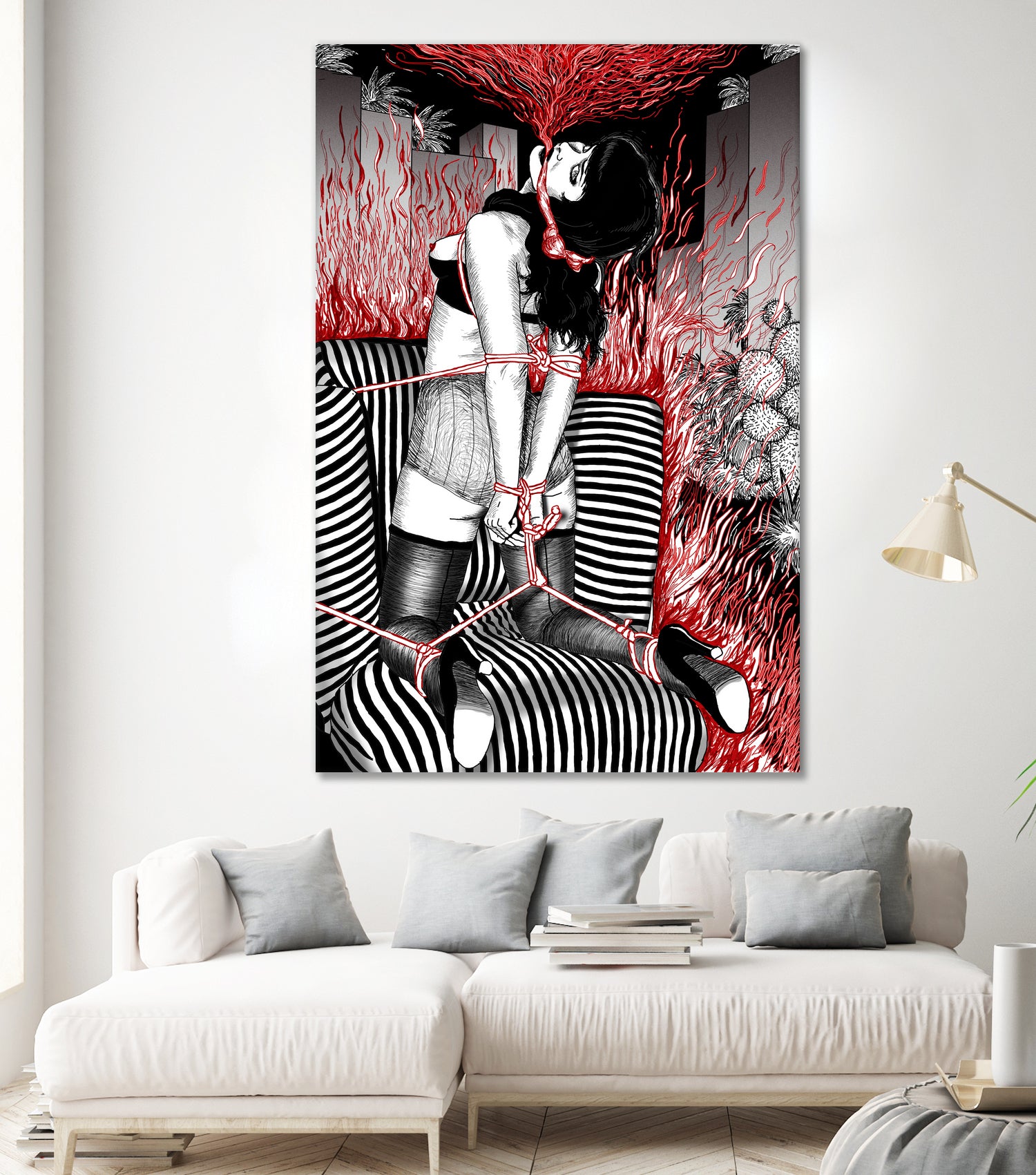 My Own Private Alcatraz by Petra Brnardic on GIANT ART - white digital painting