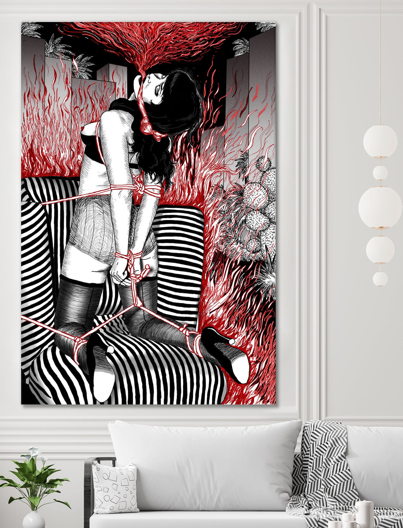 My Own Private Alcatraz by Petra Brnardic on GIANT ART - white digital painting