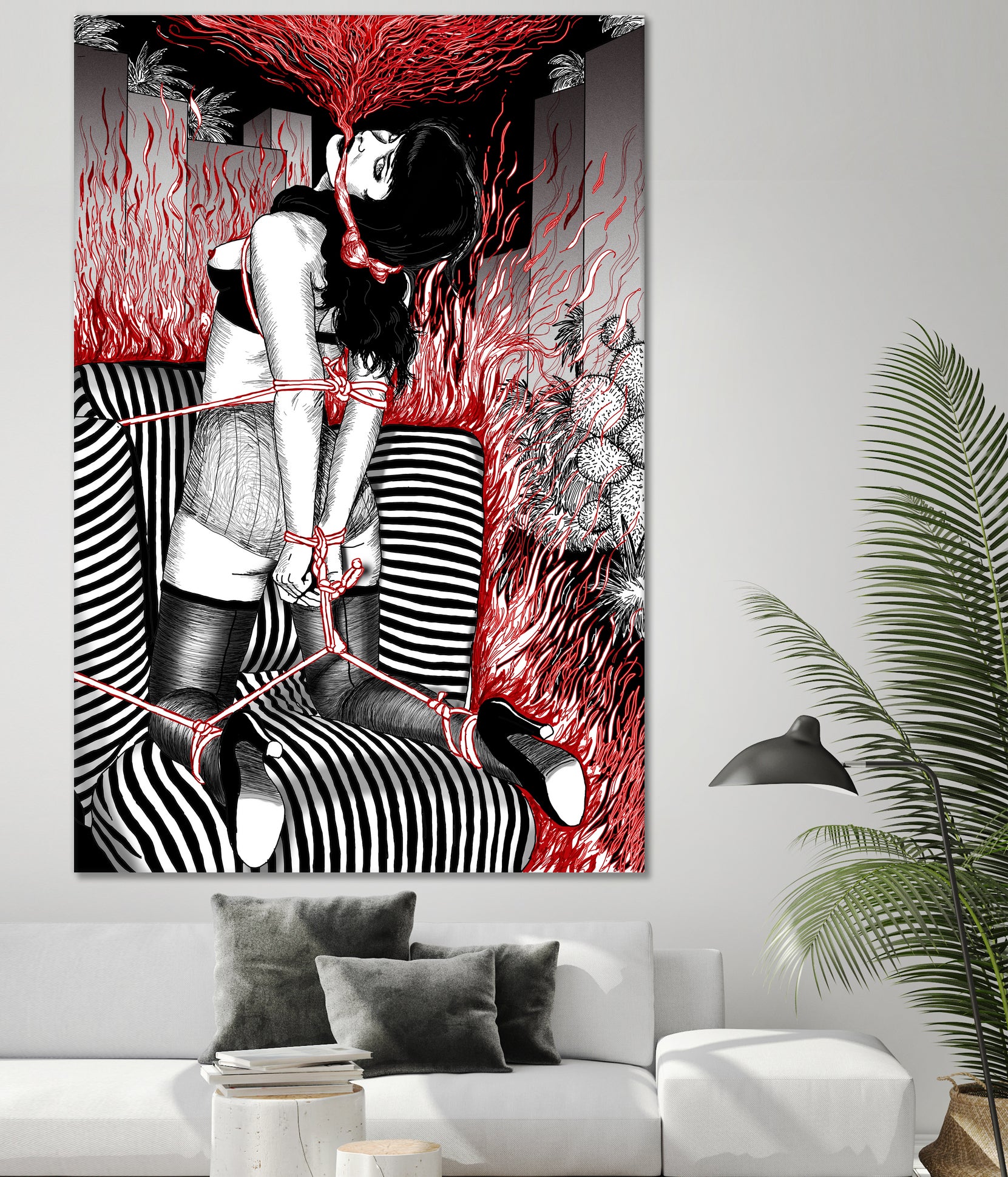 My Own Private Alcatraz by Petra Brnardic on GIANT ART - white digital painting