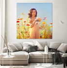 Katy Perry in the Garden by francis mosciski on GIANT ART - white digital painting