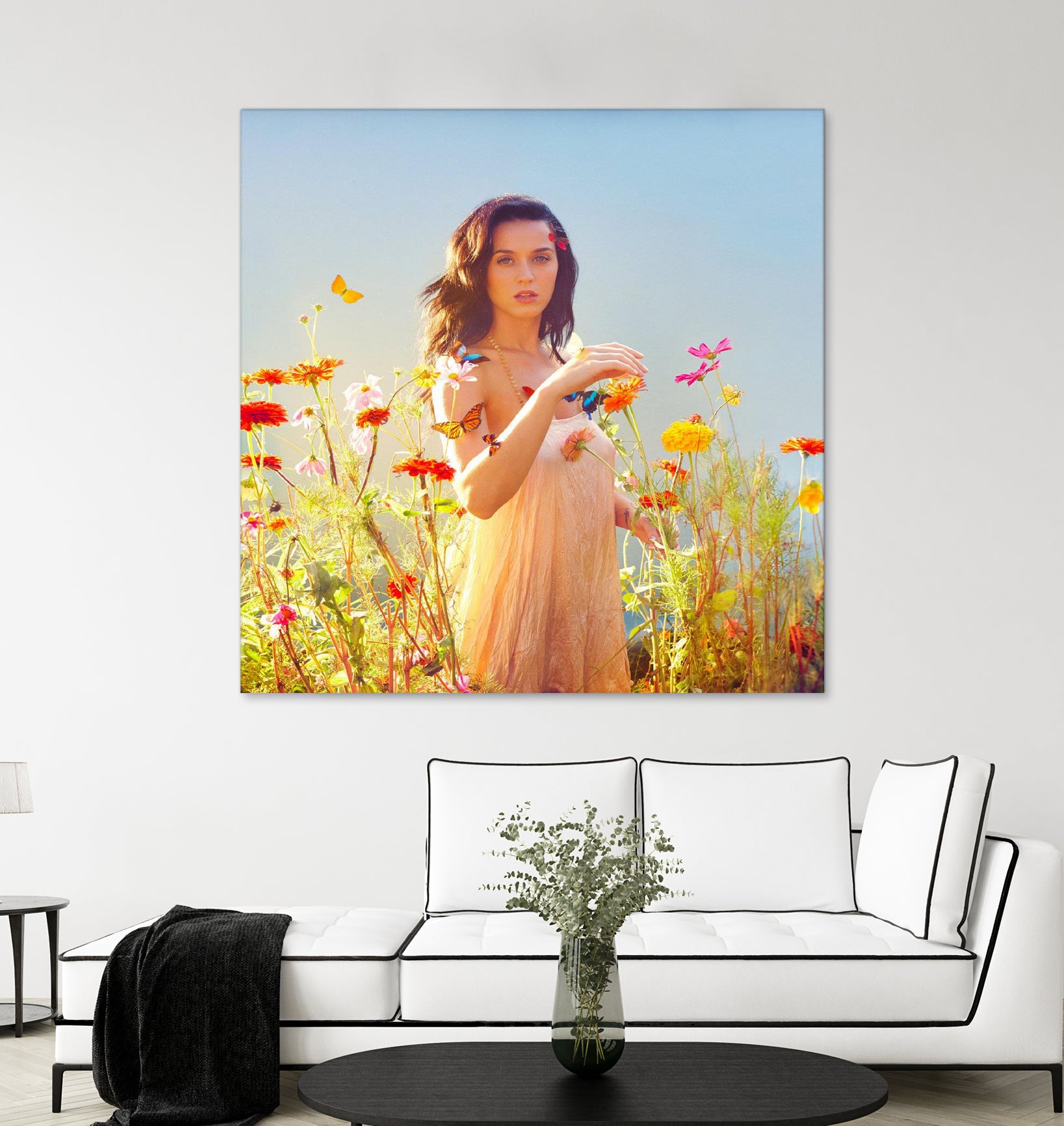 Katy Perry in the Garden by francis mosciski on GIANT ART - white digital painting