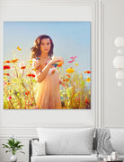 Katy Perry in the Garden by francis mosciski on GIANT ART - white digital painting