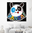 Funny Panda by Desi Setyoningrum on GIANT ART - white cartooning