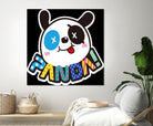 Funny Panda by Desi Setyoningrum on GIANT ART - white cartooning