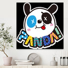 Funny Panda by Desi Setyoningrum on GIANT ART - white cartooning