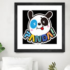 Funny Panda by Desi Setyoningrum on GIANT ART - white cartooning