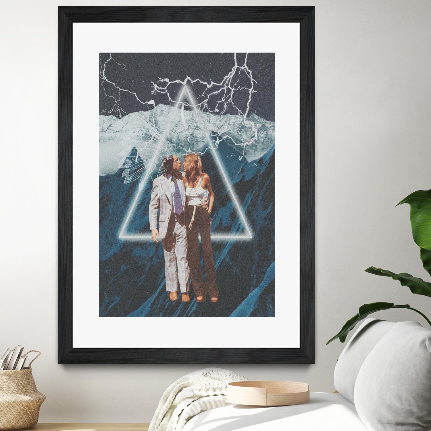 Couple by Lori Andrews on GIANT ART - white photo illustration