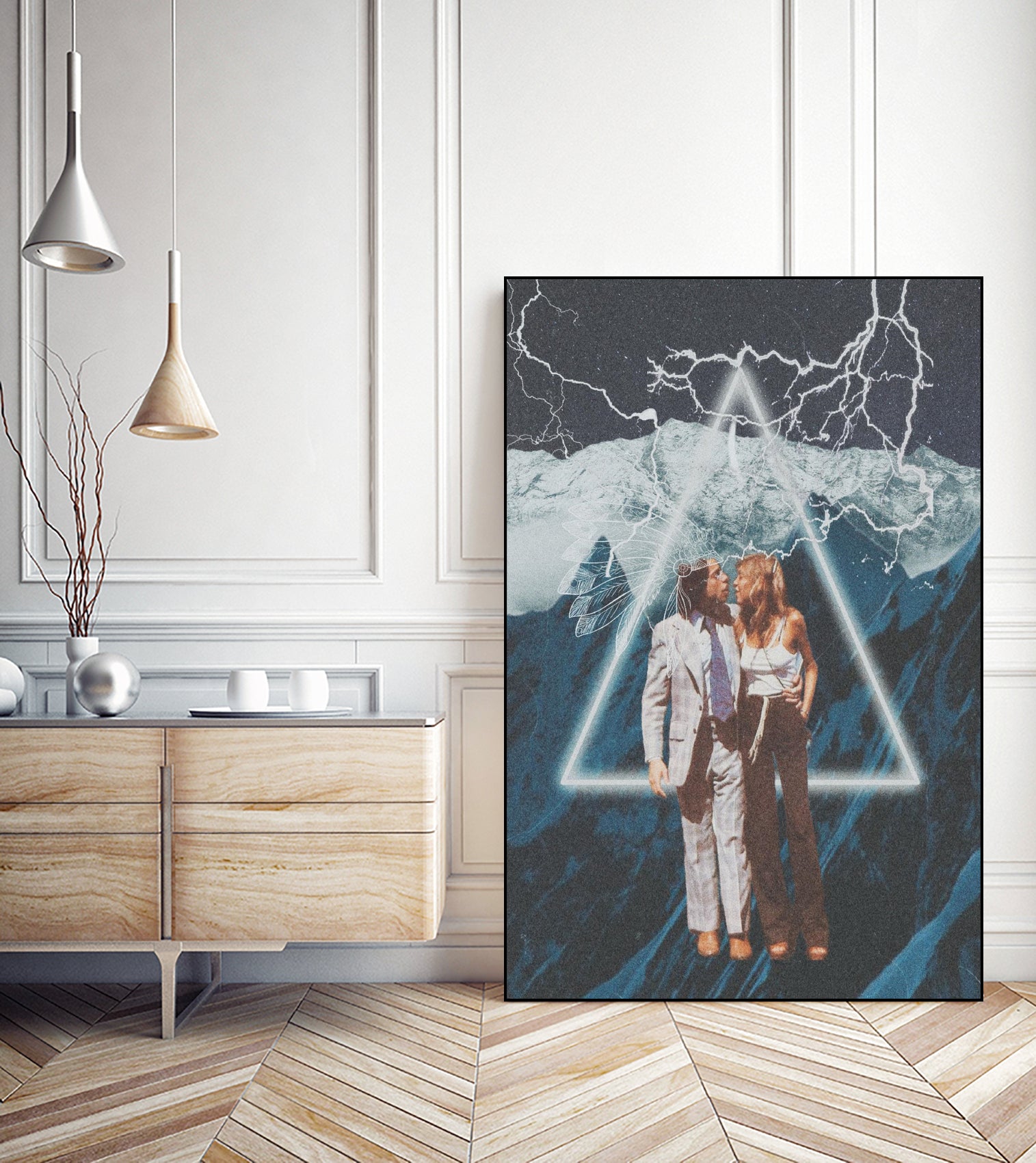 Couple by Lori Andrews on GIANT ART - white photo illustration