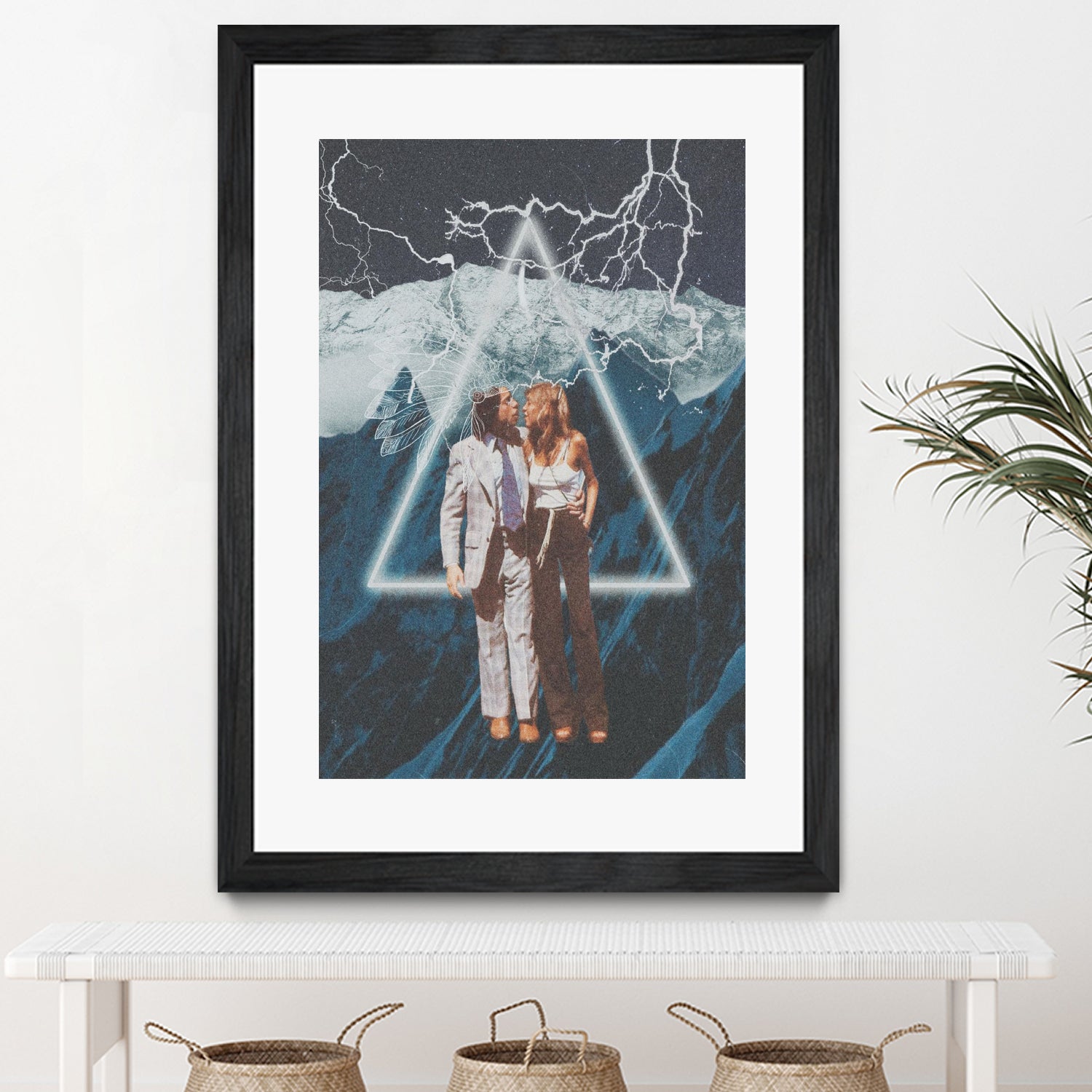 Couple by Lori Andrews on GIANT ART - white photo illustration