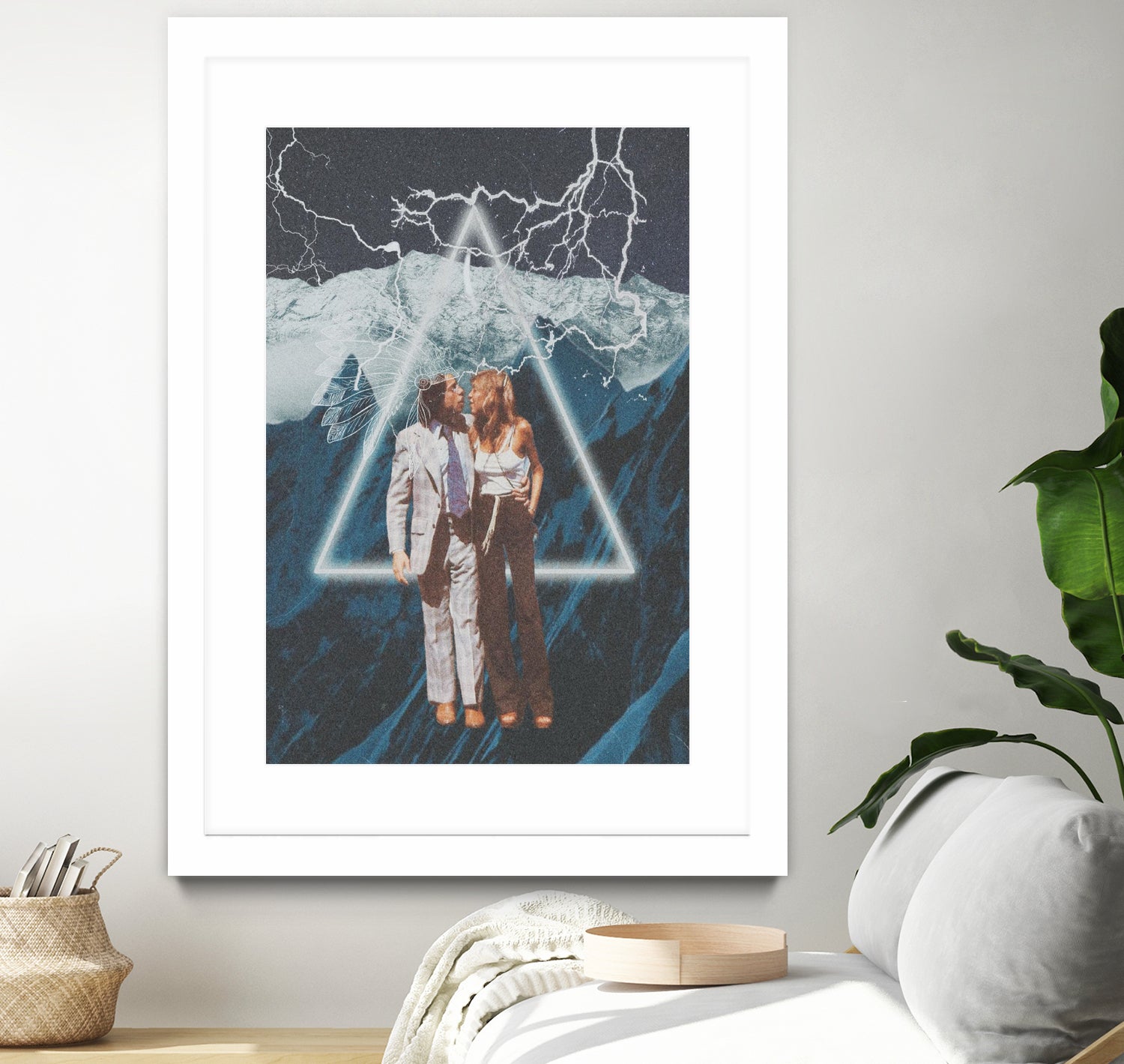 Couple by Lori Andrews on GIANT ART - white photo illustration