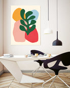 Floral Matisse 2 by Vitor Costa on GIANT ART - blue digital painting