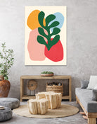 Floral Matisse 2 by Vitor Costa on GIANT ART - blue digital painting