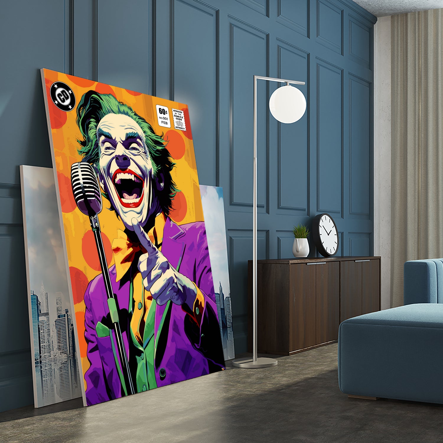 The Killing Joke by Ramon Souza on GIANT ART - yellow vector illustration