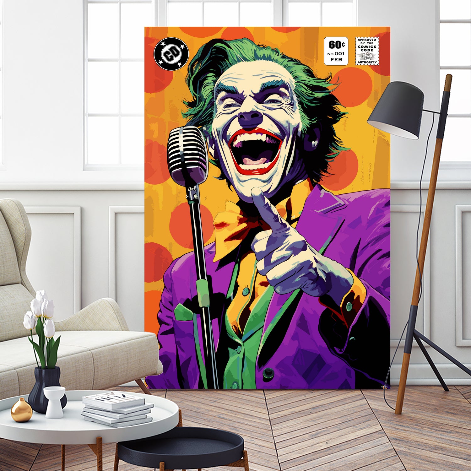 The Killing Joke by Ramon Souza on GIANT ART - yellow vector illustration