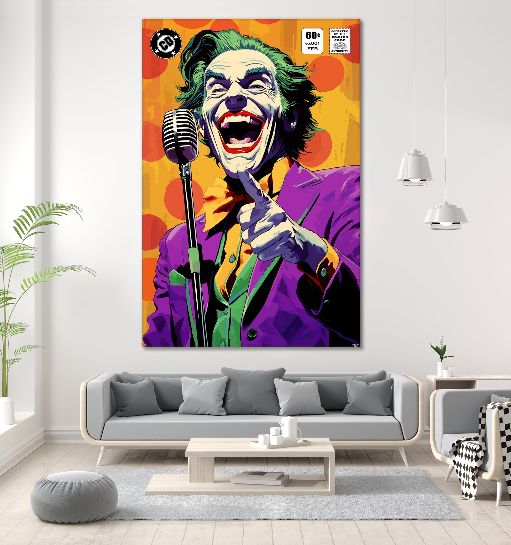 The Killing Joke by Ramon Souza on GIANT ART - yellow vector illustration