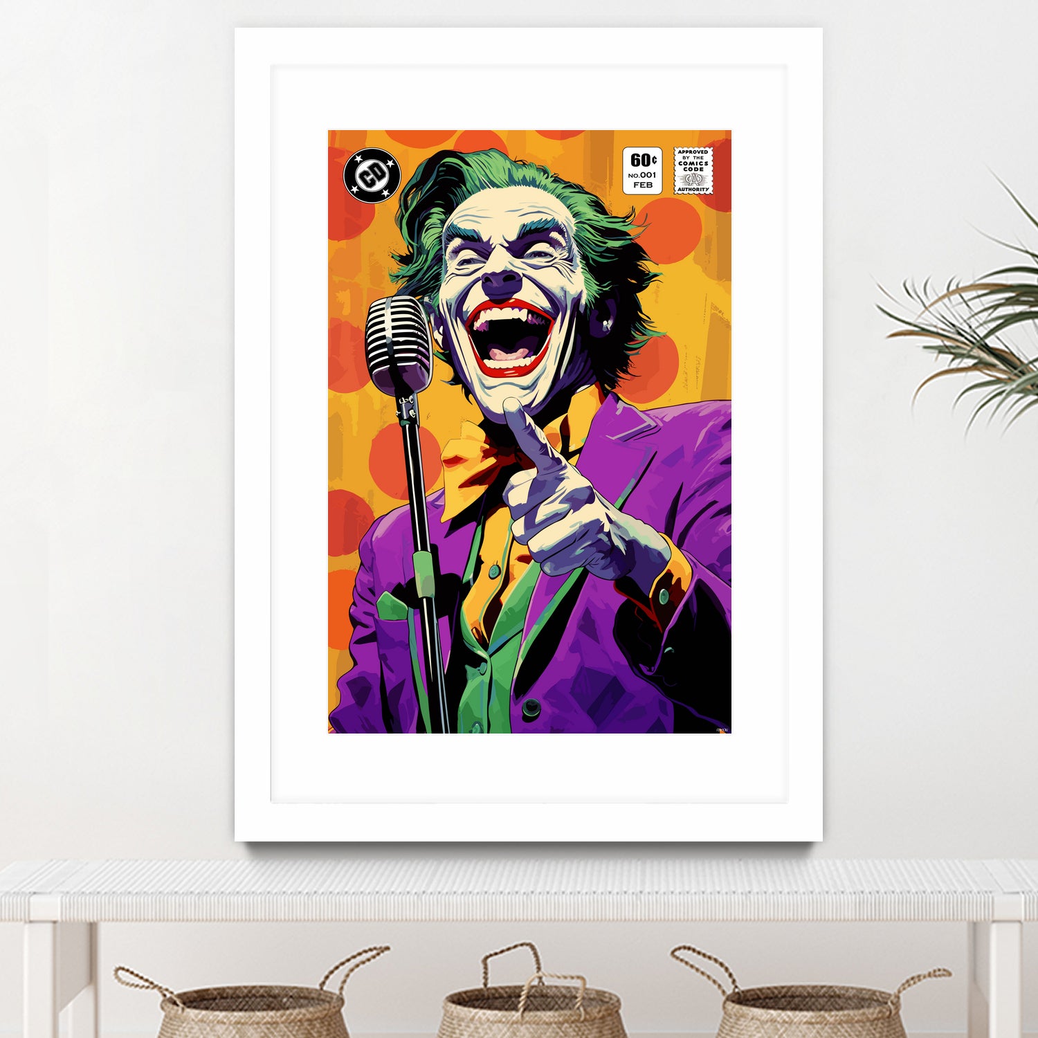 The Killing Joke by Ramon Souza on GIANT ART - yellow vector illustration