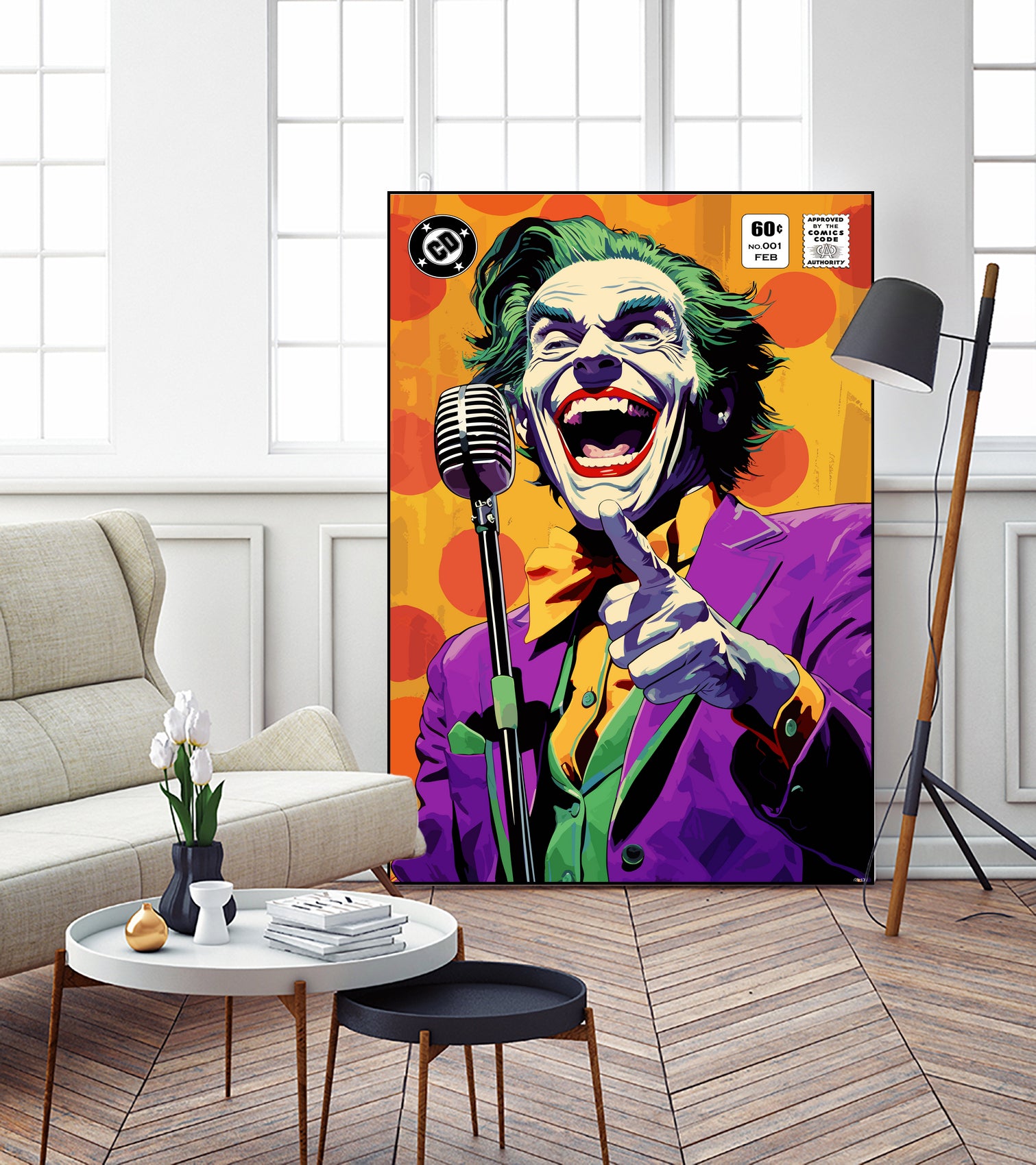 The Killing Joke by Ramon Souza on GIANT ART - yellow vector illustration