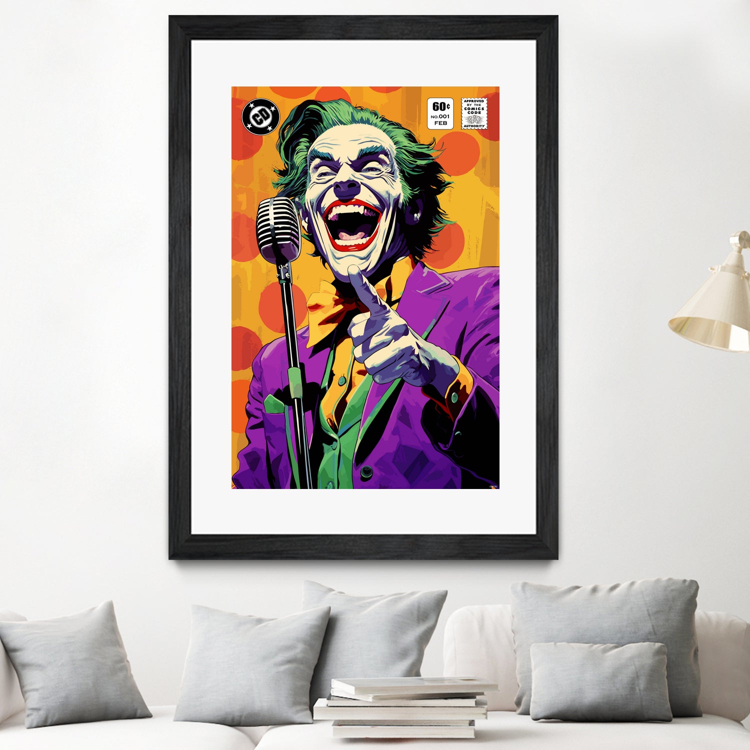 The Killing Joke by Ramon Souza on GIANT ART - yellow vector illustration