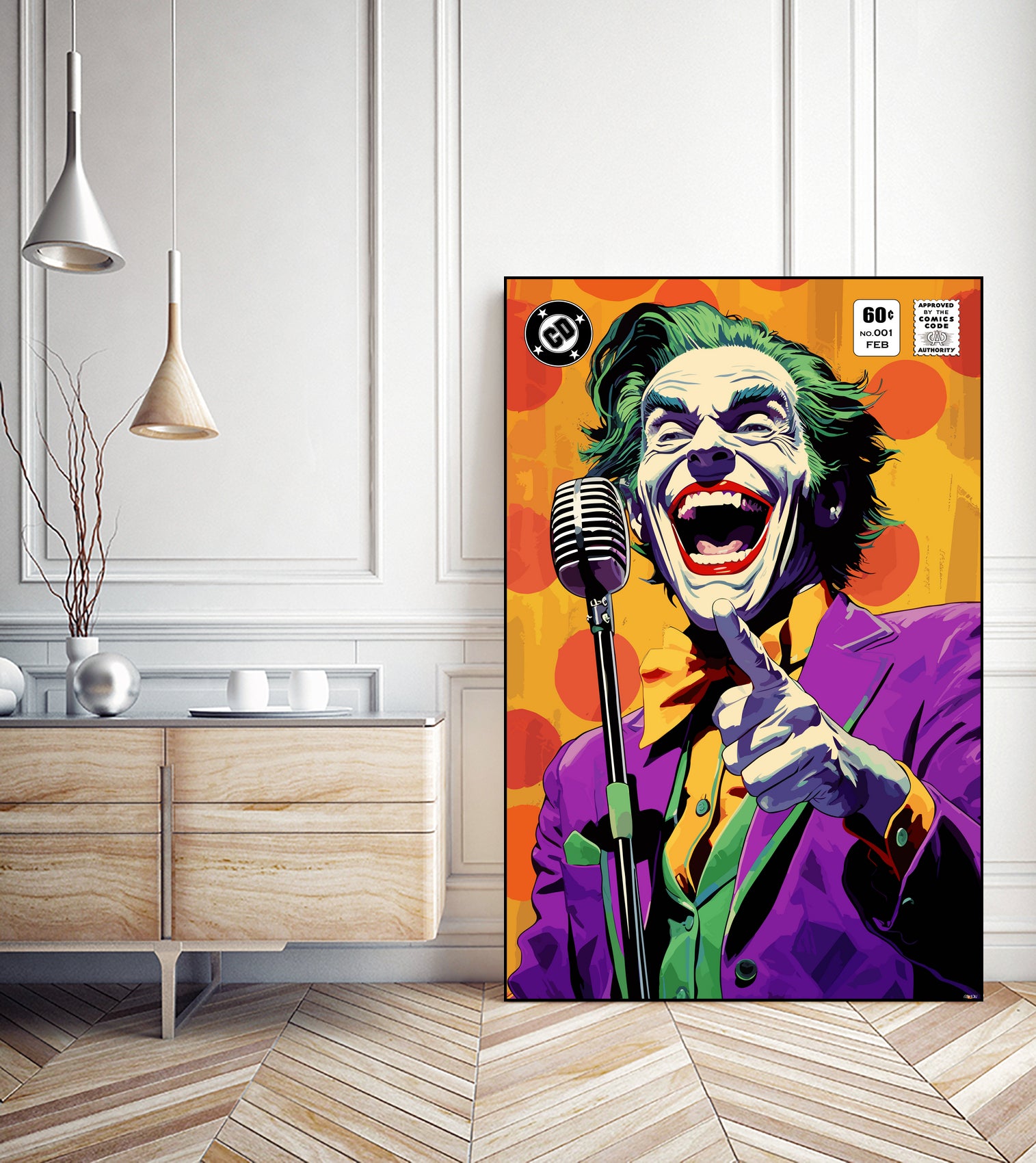 The Killing Joke by Ramon Souza on GIANT ART - yellow vector illustration