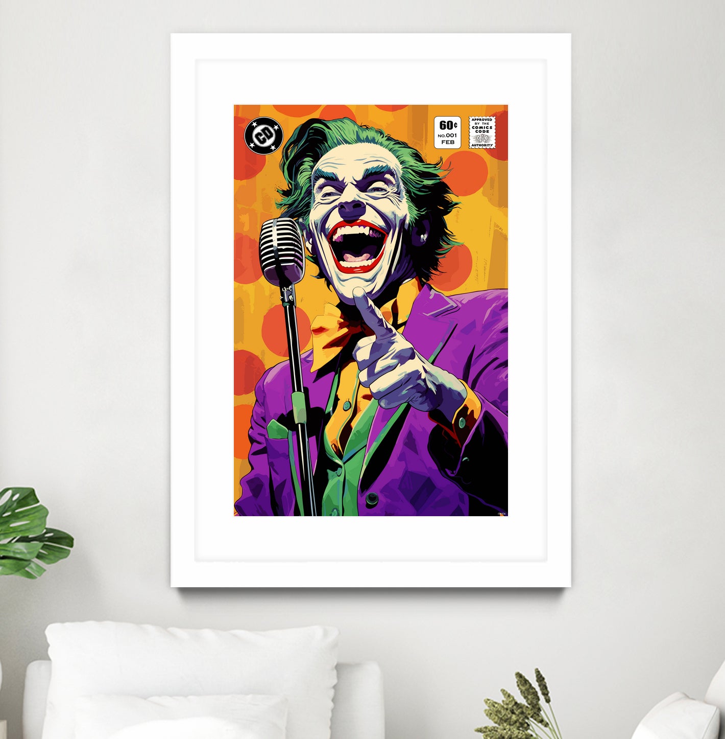 The Killing Joke by Ramon Souza on GIANT ART - yellow vector illustration