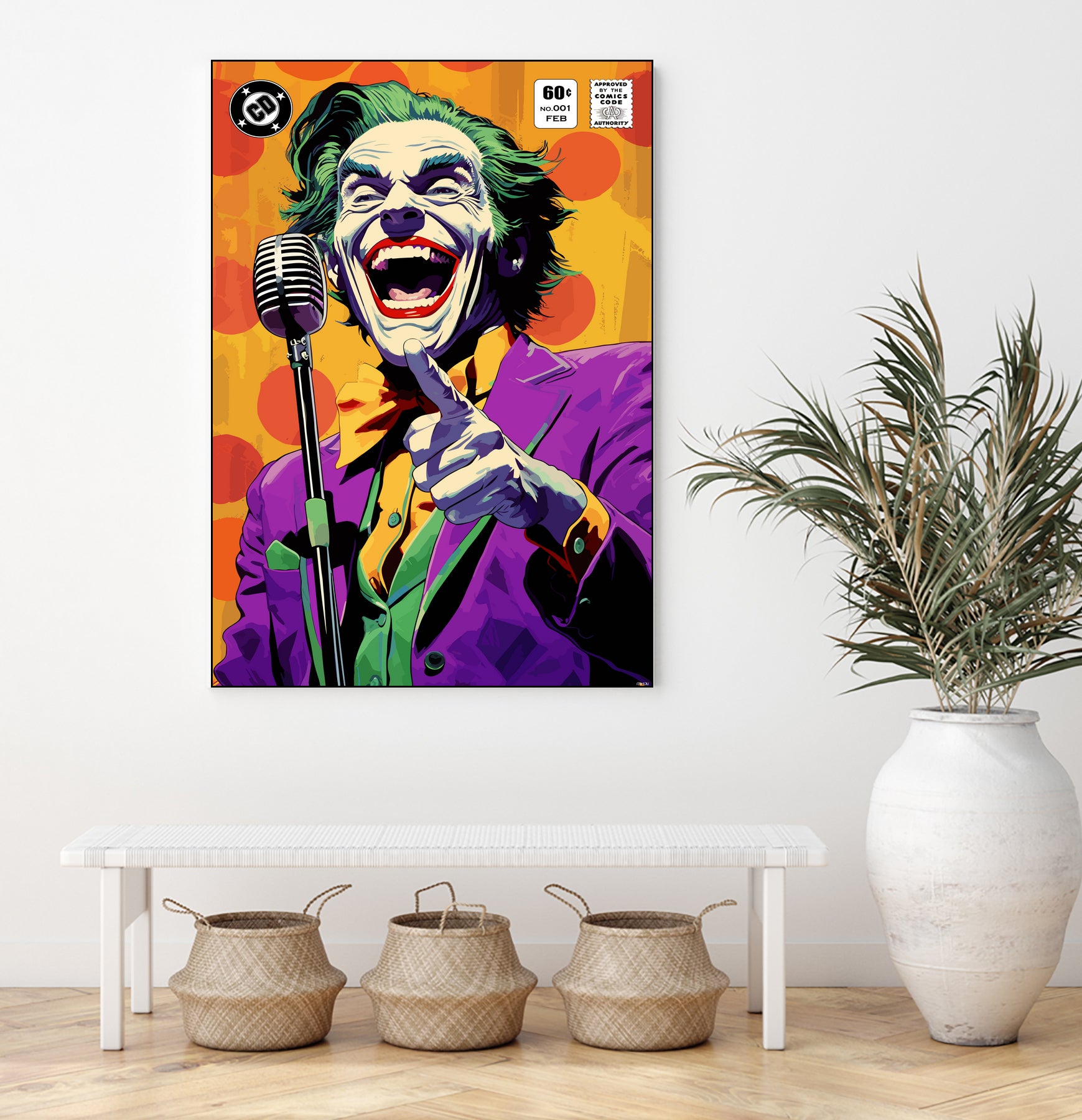 The Killing Joke by Ramon Souza on GIANT ART - yellow vector illustration