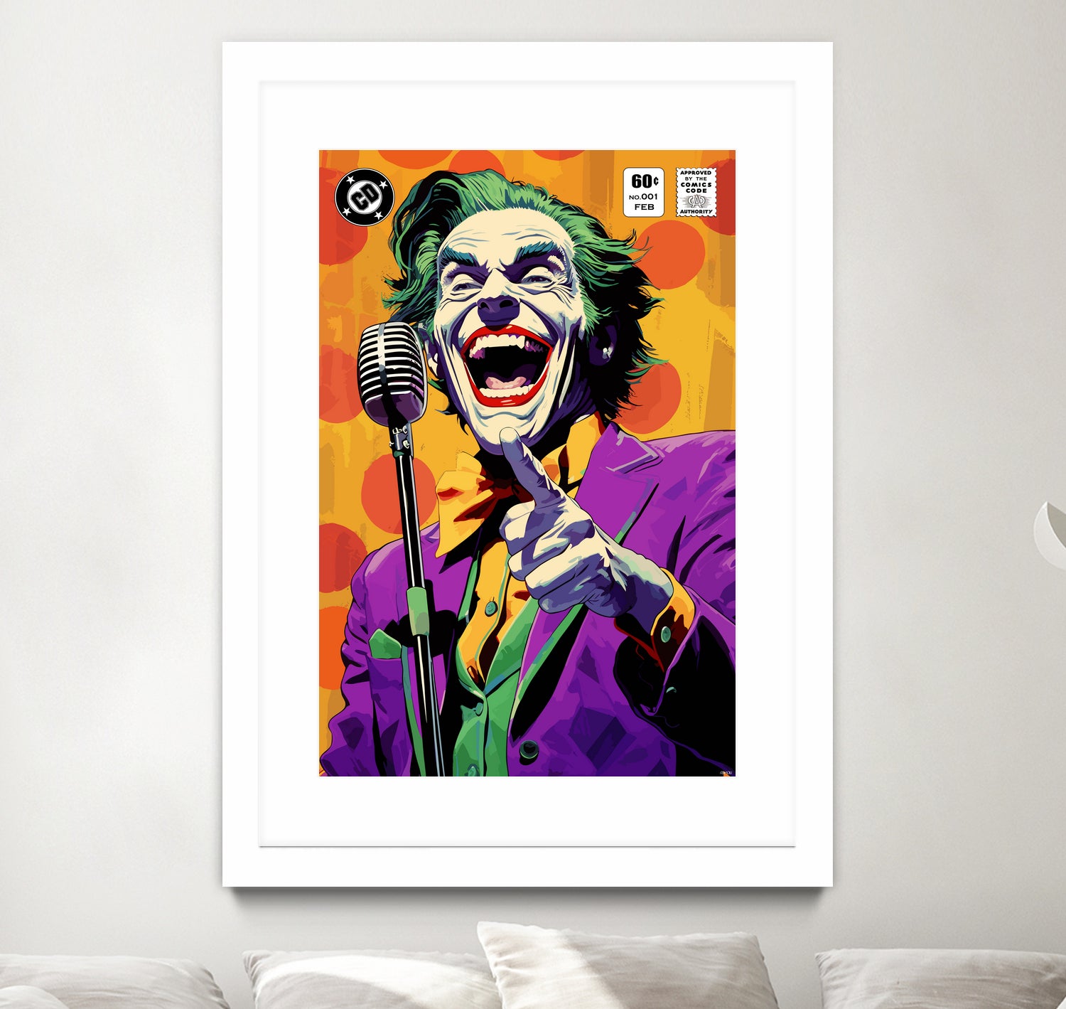 The Killing Joke by Ramon Souza on GIANT ART - yellow vector illustration