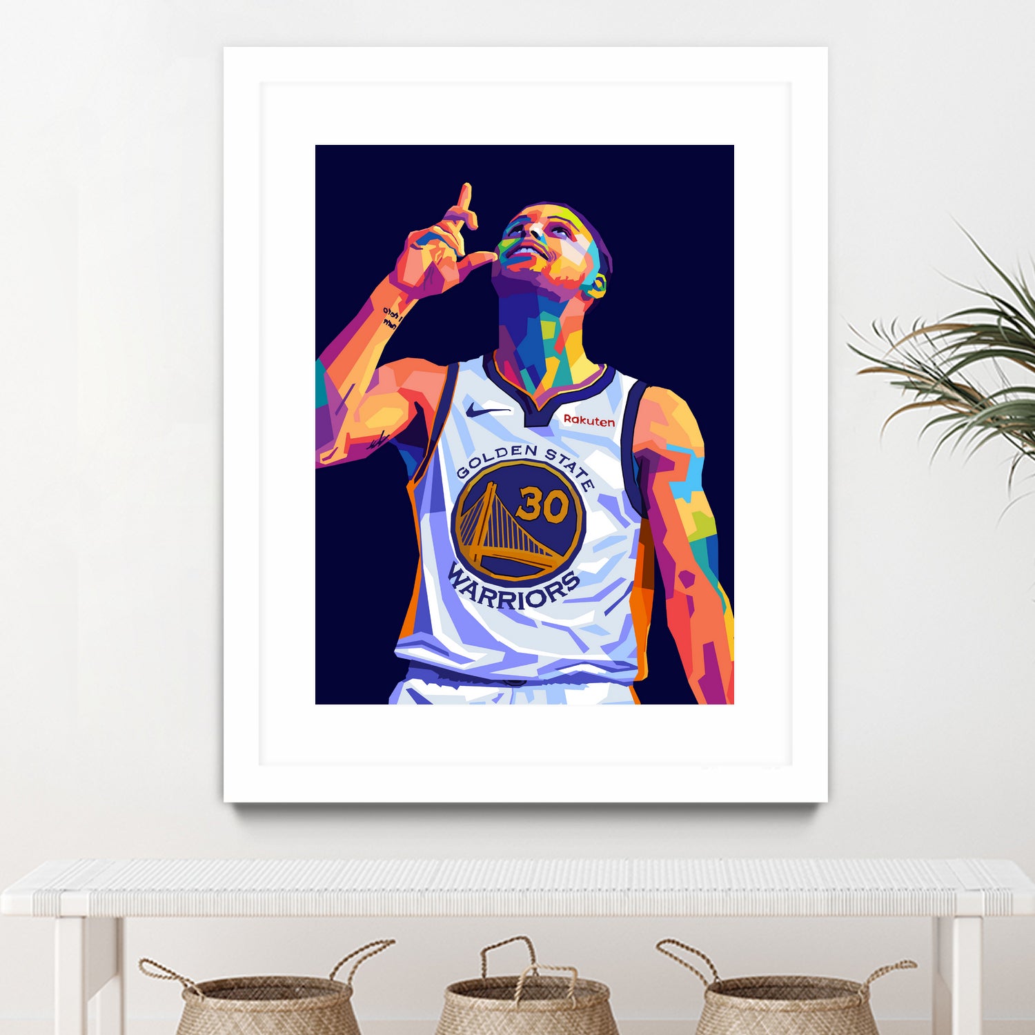 Stephen Curry Pop Art by Noval Purnama on GIANT ART - black digital drawing