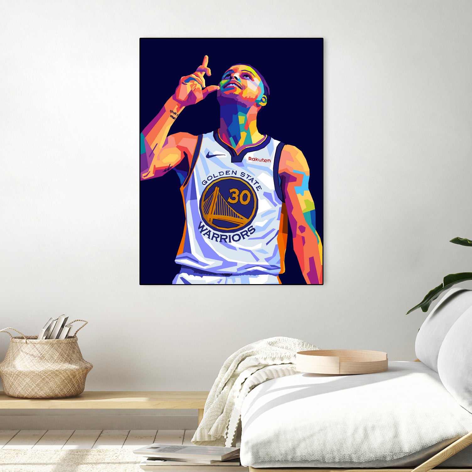 Stephen Curry Pop Art by Noval Purnama on GIANT ART - black digital drawing