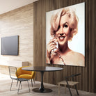 Marilyn Monroe by William Cuccio on GIANT ART - yellow digital painting